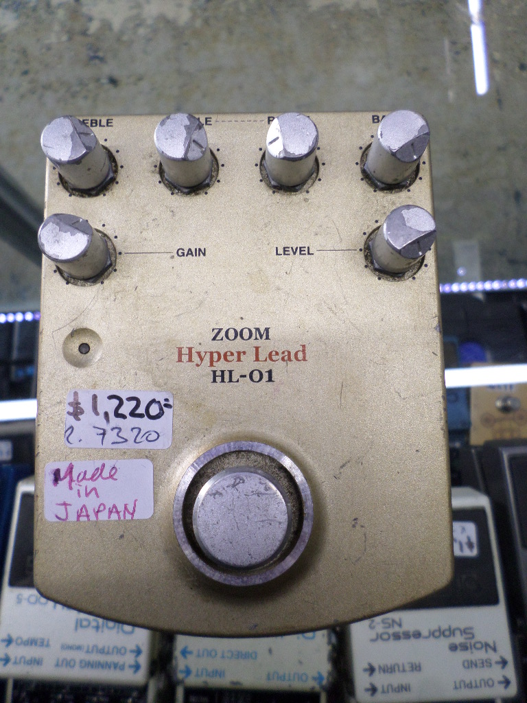 Pedal Zoom Hyper Lead HL-01.(MADE IN JAPAN).