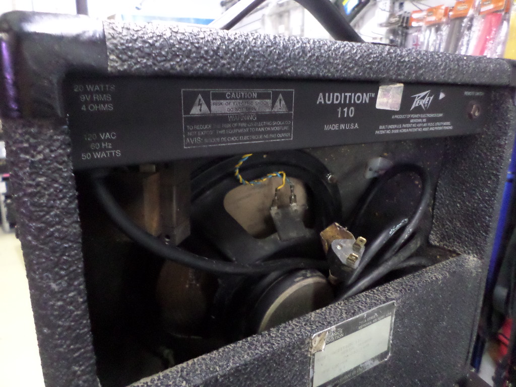 Amplificador Peavey Audition 110 – Instrumentos Musicales y Bazar